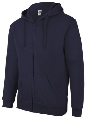 STR-SW250-Zip Through Hooded Sweat Jacket